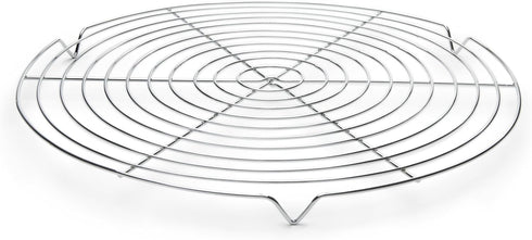 Fox Run Round Cooling Rack, Iron/Chrome, 13-Inch
