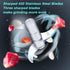 Electric Garlic Chopper - 250ML Mini Portable Veggie Chopper, Wireless Food Processor for Garlic, Onion, Meat
