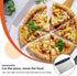 Plastic Bread Scraper Dough Cutter with Measuring Scale, Multipurpose Kitchen Tool for Baking and Food
