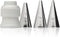 Ateco 380-4 Piece Writing Tube Set, Includes Stainless Steel Tips and Coupler
