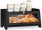 JANSNIMEN Bread Box for Kitchen Countertop, Large Bread Container Storage, Wooden Farmhouse