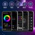 IP68, KSIPZE Outdoor led Strip Lights Waterproof RGB Outdoor led Lights with Button & Bluetooth App Control, Music