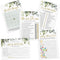 Printed Party Bridal Shower Game Set 5 Fun Games and Activities for