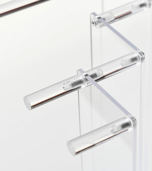 3-Tier Clear Acrylic Cupcake Stand for Display and Organization