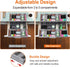 Drawer Organizer - 2/3 Tier Expandable Collapsible Tray with Adjustable Compartments for Cosmetics, Jewelry & Kitchen
