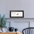 Golden State Art Wood Frame for 4x9 Business License Certificate with Real Glass & Table-top Display, Black