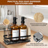 16.9 oz Set Countertop Dish Soap Dispenser for Kitchen, fl Amber Hand and Dish Soap Dispensers, Kitchen Soap Dispenser
