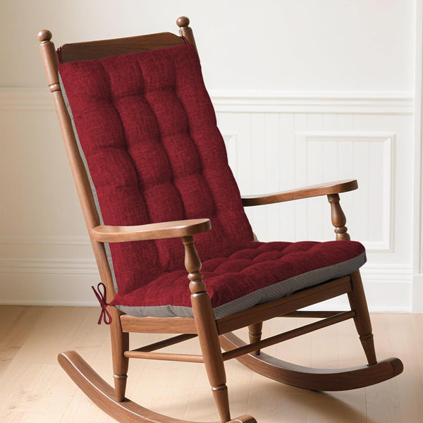 Rocking Chair Cushion Indoor Extra Large Rocking Chair Pads High Back Non