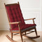 Rocking Chair Cushion Indoor Extra Large Rocking Chair Pads High Back Non