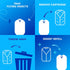 Zevo Flying Insect Trap Refill Cartridges, Fly Trap, Fruit Fly Trap (4 Refill Cartridges) by ZEVO