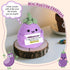 LOCOODAY Emotional Support Purple Eggplant,Positive Crochet Eggplant Inspirational,Positive Birthday Gifts for Women