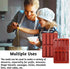 Finger Biscuit Silicone Mould, 2Pack 8 Cavities Finger Shaped Molds, Granola Bars, Twinkie Cake Pan, Rectangular Strip