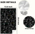 Lovdazzles 2 Seamless Pcs Whimsical Cat Kitchen Towels, Pattern Decorative Absorbent Microfiber Dish Cloth Tea Towel