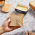Countertop, Counter Black Butter Dish, ALELION Large Ceramic Butter Dish with Lid for Butter Keeper Container