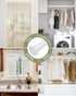 ALLZONE Heavy Duty Tension Shower Curtain Rod, 28-42 Inches, Adjustable Non-Slip for Bathroom and Closet