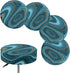 gearider Bar Stool Chair Cover, Blue Marble Pattern Super Comfy & Washable Round
