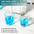 1 Pack, 17oz Mouthwash Dispenser for Bathroom, Glass Mouthwash Dispenser with Cup, Mouth Wash Container Bottle