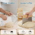 Set, 9 Inch 10 Inch RORECAY Bread Banneton Proofing Basket Round & Oval Cane Sourdough Baskets with Dough Whisk Lame