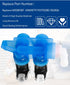 Upgraded Washer Water Inlet Valve Replacement for W10289387 WPW10289387 AP6018779 PS11752082 for Whirlpool Washing