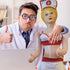 Merrimix - Ginger Inflatable Blow Up Doll with Nurse Costume, Gag Gifts for Men, Bachelor Party Favors and Decoration