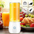 Portable Mini Blender, Personal Blender for Shakes and Smoothies, USB Rechargeable 15 OZ Mini Fruit Juice Mixer