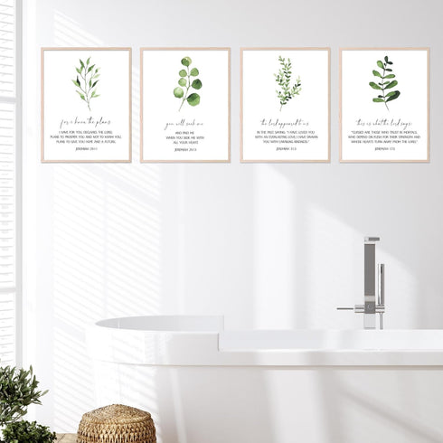 Insire Christian Wall Decor, Jeremiah 29 11 Art Poster, Unframed, 8x10