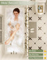 ALLZONE Heavy Duty Tension Shower Curtain Rod, 28-42 Inches, Adjustable Non-Slip for Bathroom and Closet