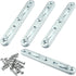 4 Sets 5" Bed Rail Fasteners, Wood Bed Rail Fittings Furniture Hardware