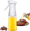 GLYY Oil Sprayer for Cooking, 210ml Food Grade Reusable Vinegar Spritzer Bottle for Kitchen and BBQ