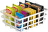 Farmhouse Wire Storage Baskets, Pantry Organizer Baskets with Wood Handle, Metal Bins for Kitchen Pantry (2 Pack)