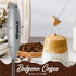 PowerLix Milk Frother Handheld Battery Operated Electric Whisk Foam Maker For Coffee, Latte, Cappuccino, Hot Chocolate, Durable Mini Drink Mixer With Stainless Steel Stand Included (Grey) by POWERLIX