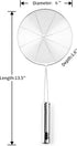 Versatile Stainless Steel Spider Strainer/Skimmer/Ladle - Chirano Kitchen Gadgets Wire Strainer Pasta Strainer Spoon (6