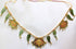Ganpati Shubh Labh Bandanwar, Handcrafted Multicolour Door Hanging Toran, 33 Inches Approx