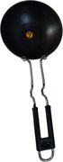 Sahishnu Online & Marketing Non Stick Hard Anodized Tadka Pan, Large Pan for Saag, Dal, Kadhi, Dhokla