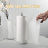 Countertop, 6 Koville Carrara Marble Paper Towel Holder Genuine Stone Paper Towel Holder Stand for Kitchen Storage