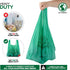 200 Pack Thank You Bags Disposable Grocery T Shirt Bags with Handles for Supermarket Groceries Produce Shopping Trash