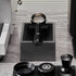Espresso Knock Box, Coffee Ground Knock Box, Distribute and Tamp Espresso Tool, Non-slip Base for Barista