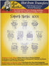 Aunt Martha's Iron On Transfer Patterns, Set of 5 for Stitching, Embroidery or Fabric Painting