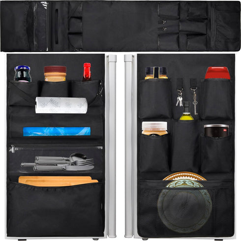 Mini Fridge Storage Organizer Dorm - 70.9" x 15", Over Fridge Shelf