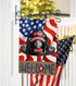 Welcome Firefighters Helmet Garden Flag, Fireman Emergency Rescue Alert Decorations, Double Sided 12x18 Outdoor Decor