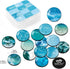 MORCART 16PCS Fridge Magnets, Ocean Magnets Decoration for Refrigerator Locker Whiteboard Decorative Magnetic Board Cabinets Classroom Office Cubicle School Cute