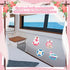 4 Pcs Wedding Cruise Door Decorations, Just Married Magnetic Stickers for Carnival Cruise Cabin Door