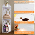 ShellKingdom Toilet Paper Stand, Corner Shelf Stand, Small Bathroom Storage Cabinet for Bathroom, Home, Small Space