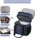 Expandable Large Lunch Box, Insulated Heavy Duty Waterproof Cooler Bag for Men Women, 16L, Blue, GLENKEY
