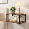 Floating Nightstand, Wood Bedside Shelf Wall Mounted Nightstand, Floating Bedside Table Wall