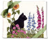 Alice's Cottage Black Cat Flour Sack Towel, Set of 2, AC3414