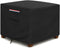 Yagvany Square Waterproof Patio Ottoman Cover, 600D Heavy Duty Outdoor Furniture Cover with