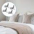 12pcs Duvet Clips for Comforter, Strong Hold Blanket Fasteners to Prevent Shifting Bedding Accessories