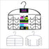 DR. ORGANIZER Leggings/Yoga Pants & Tank Top Closet Organizer Hanger, 2 Piece Set, Black