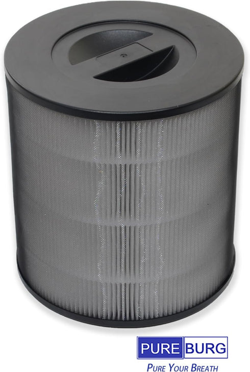 PUREBURG KF170 Replacement Filter for Kenmore 850e series PM1005 Air Purifier, 2-Pack H13 HEPA Activated Carbon